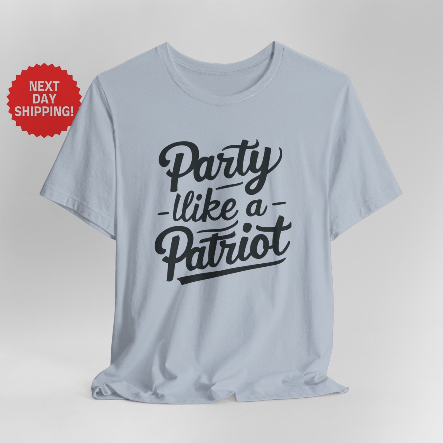 Patriotic Freedom Rings Party Like a Patriot T-Shirt