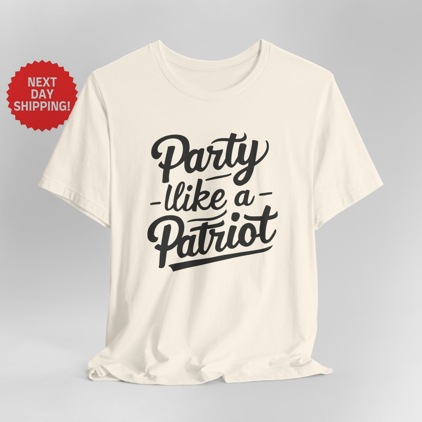 Patriotic Freedom Rings Party Like a Patriot T-Shirt