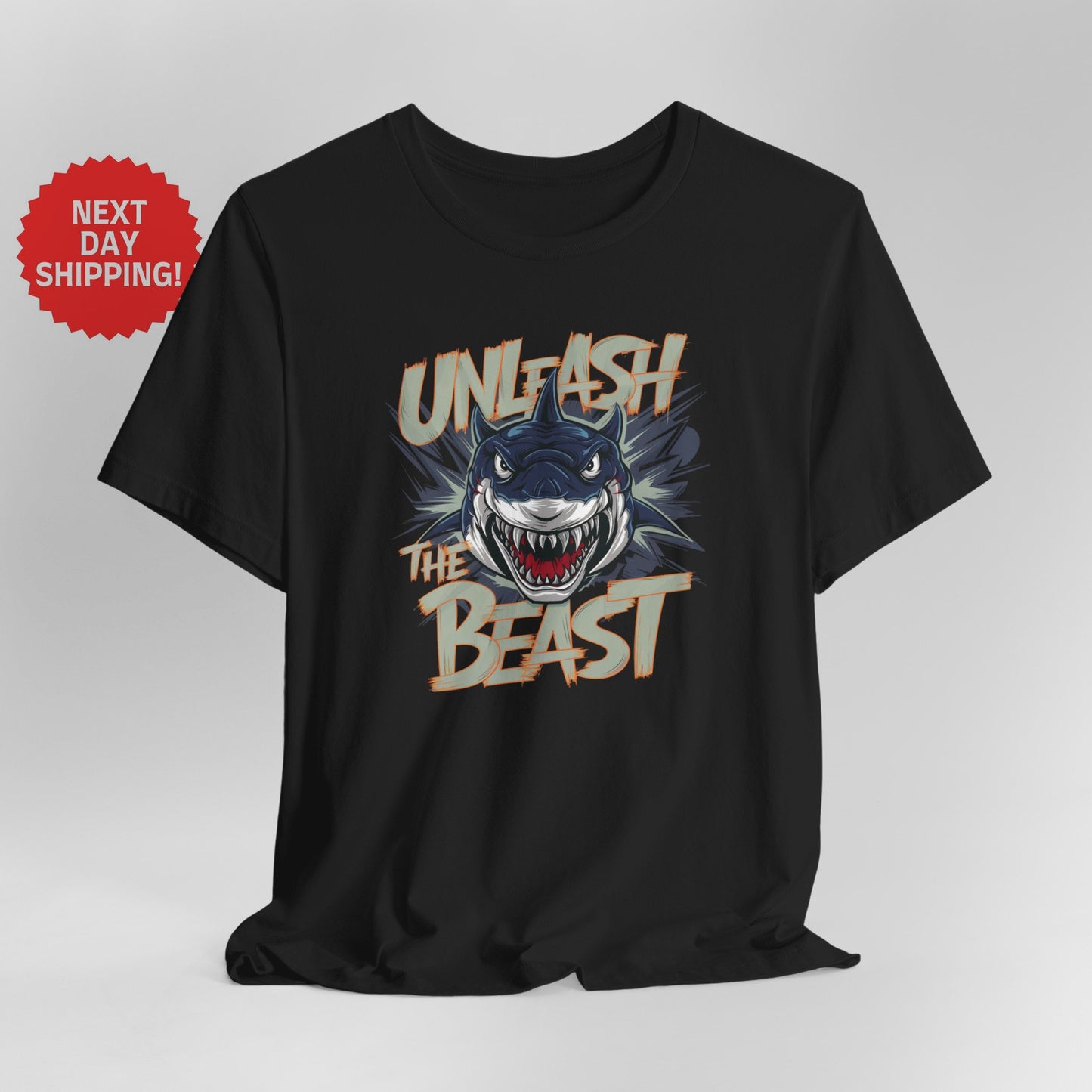 Unleash the Beast Shark T-Shirt