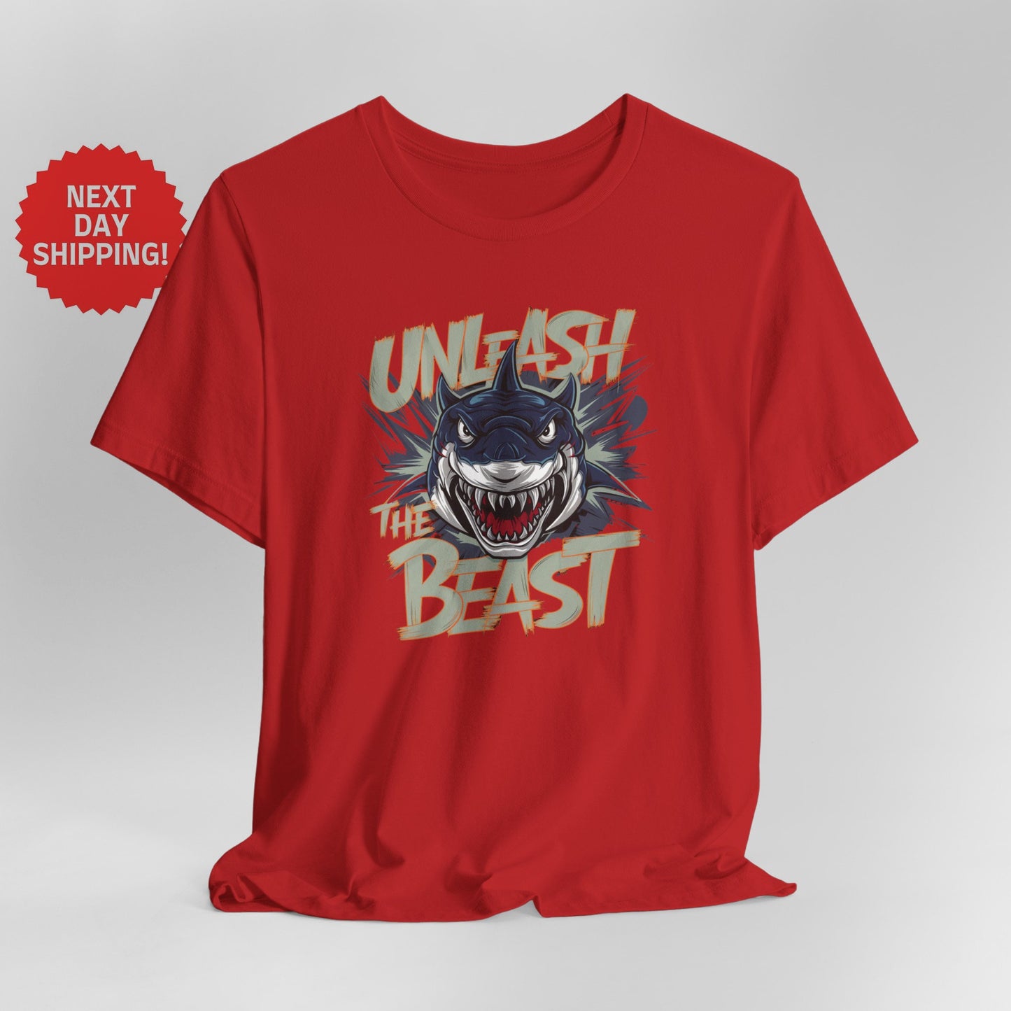 Unleash the Beast Shark T-Shirt