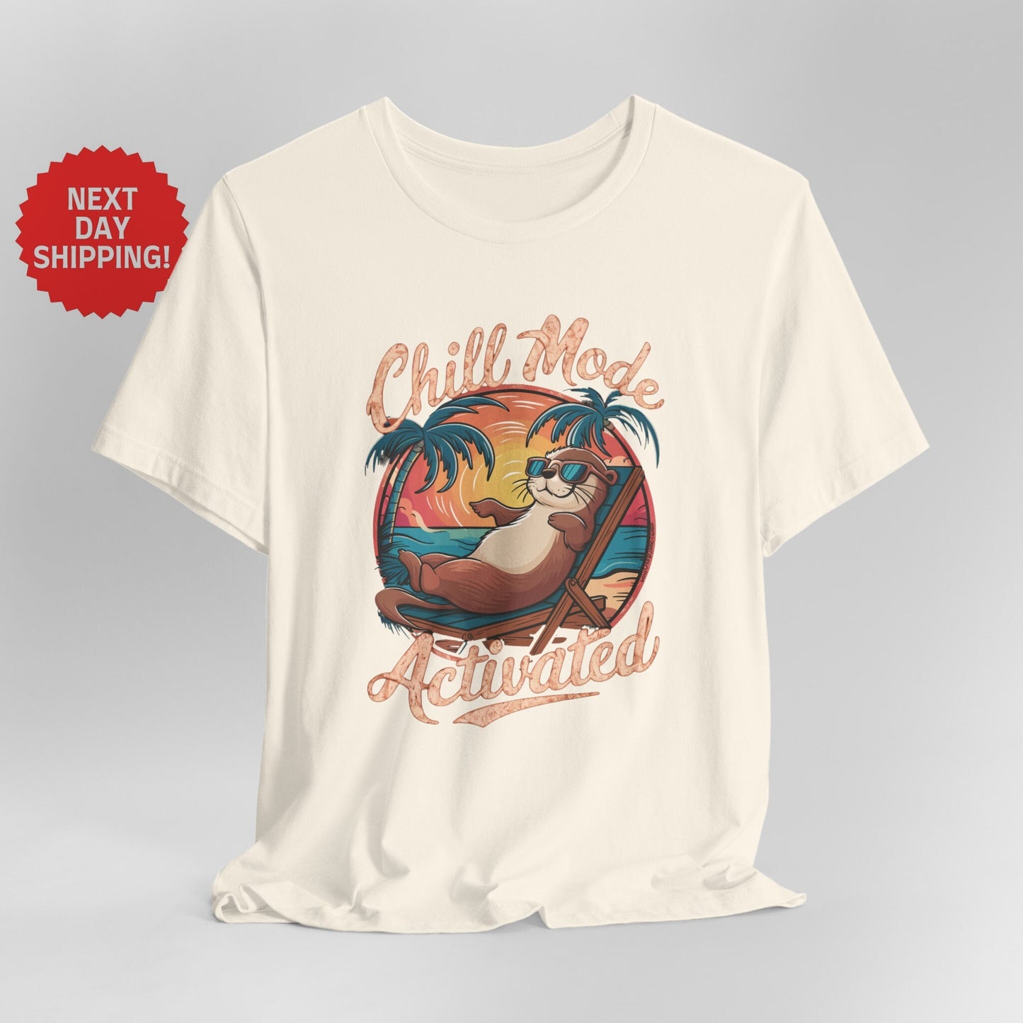 Chill Mode Activated Otter T-shirt