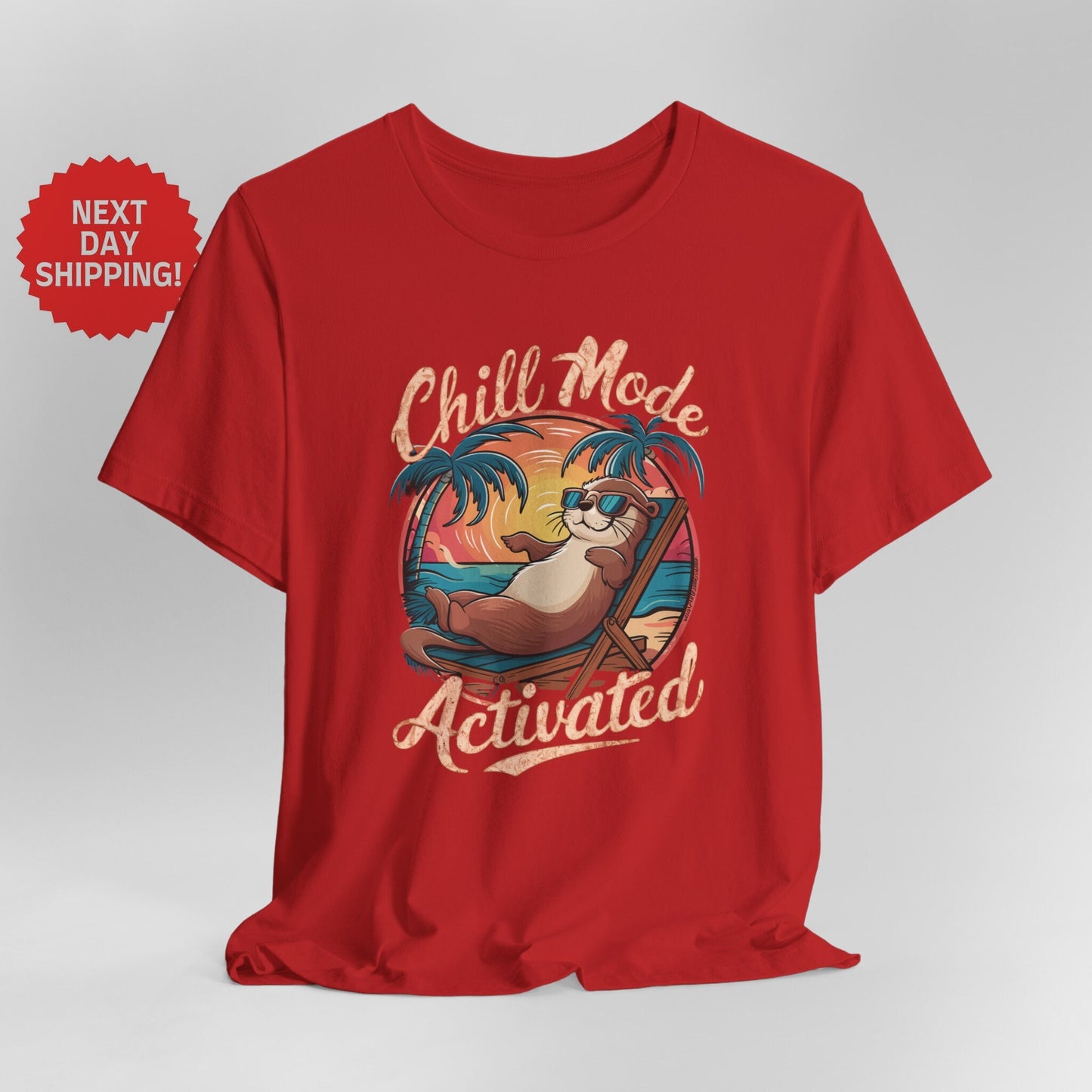 Chill Mode Activated Otter T-shirt