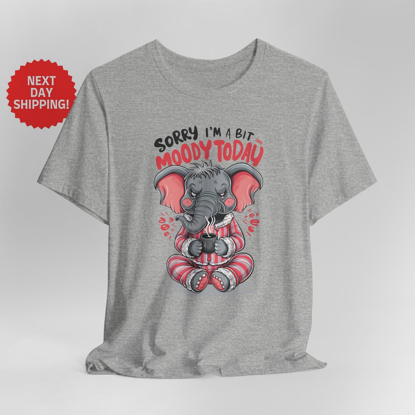 Sorry I am Moody Elephant Sitting T-Shirt