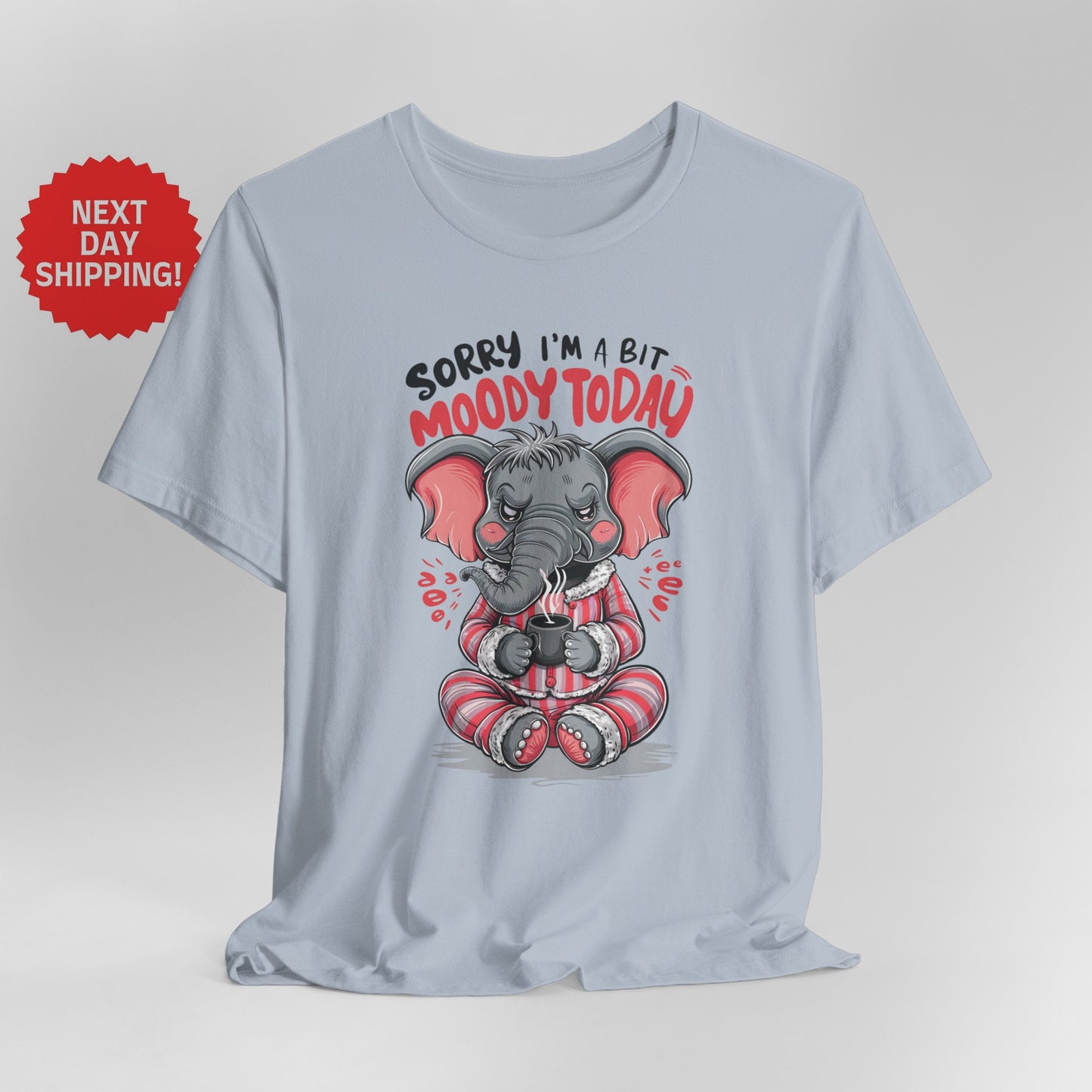 Sorry I am Moody Elephant Sitting T-Shirt