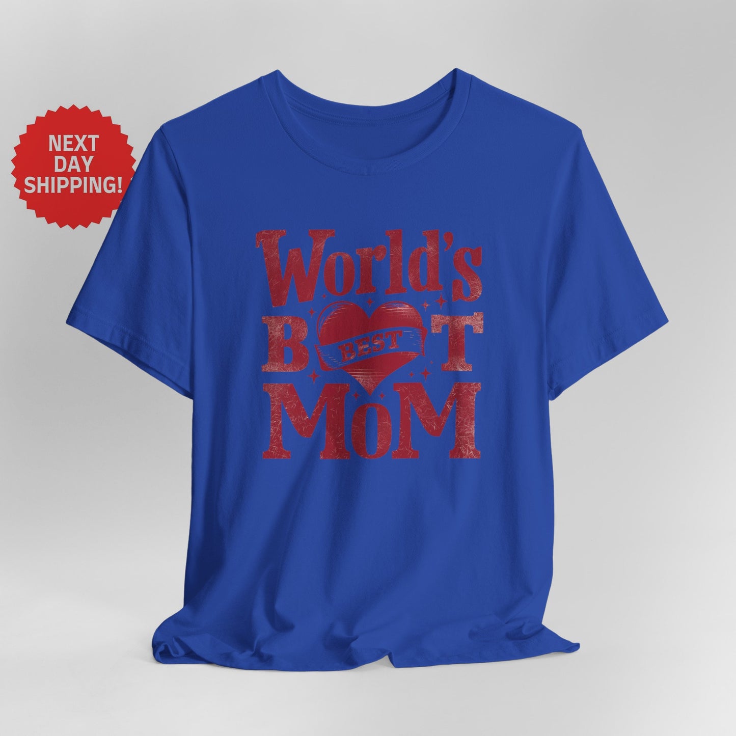 Mom Red World's Best Mom T-Shirt