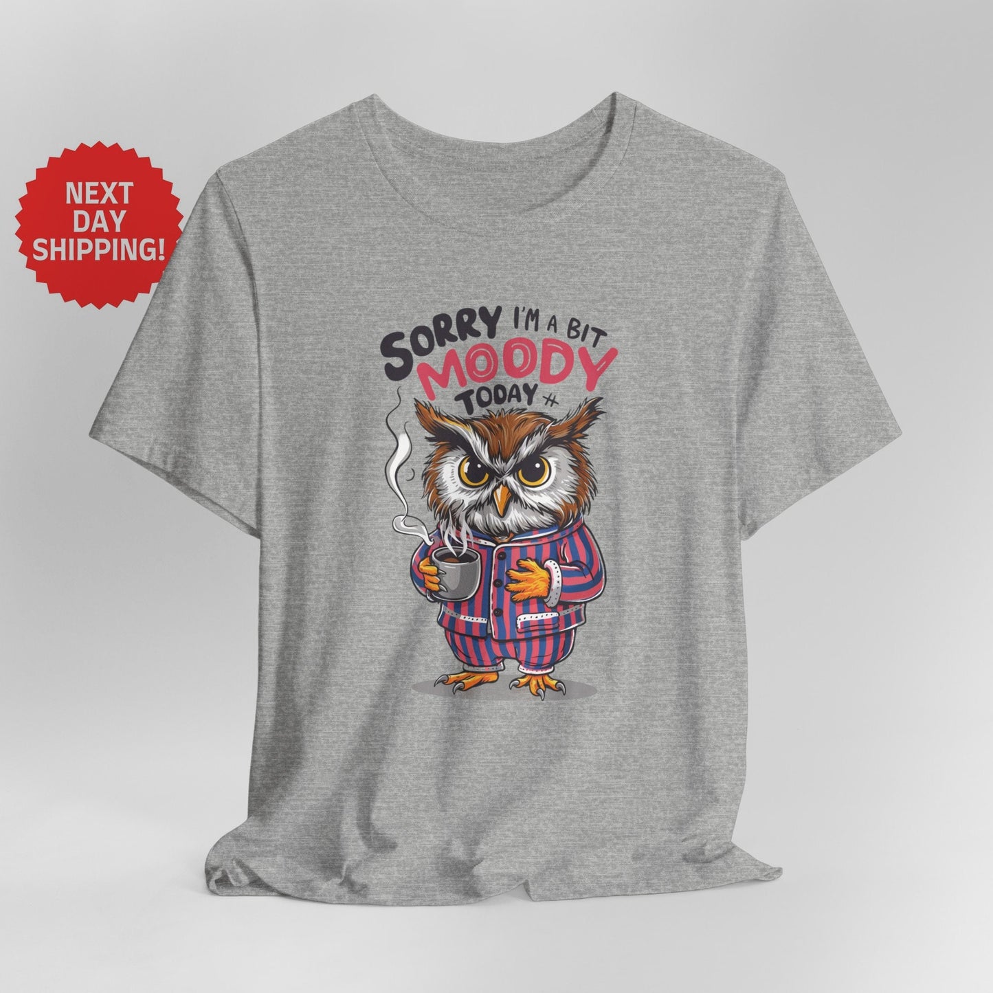 Sorry I am Moody Owl T-Shirt