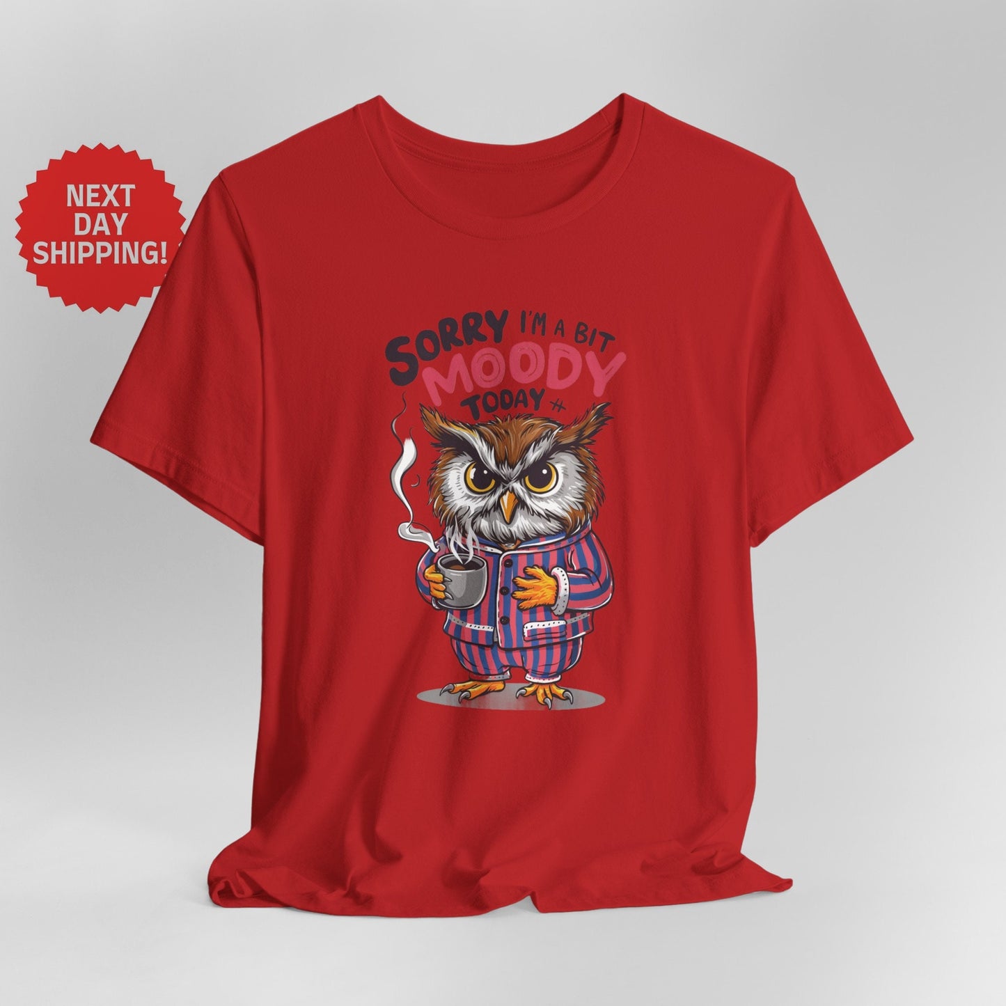 Sorry I am Moody Owl T-Shirt