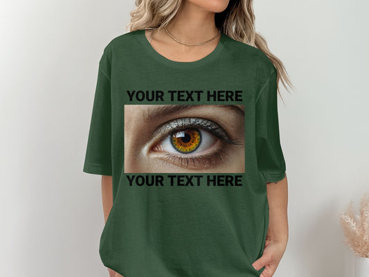 Unisex 5XL Create Your Own Shirt, 5 Color Option, Custom Logo Shirt, Custom Text Shirt, Custom Design, Unisex 5XL Short Sleeve T-Shirt