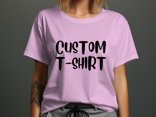 Unisex M Create Your Own Shirt, 70 Color Option, Custom Logo Shirt, Custom Text Shirt, Custom Design, Unisex M Short Sleeve T-Shirt